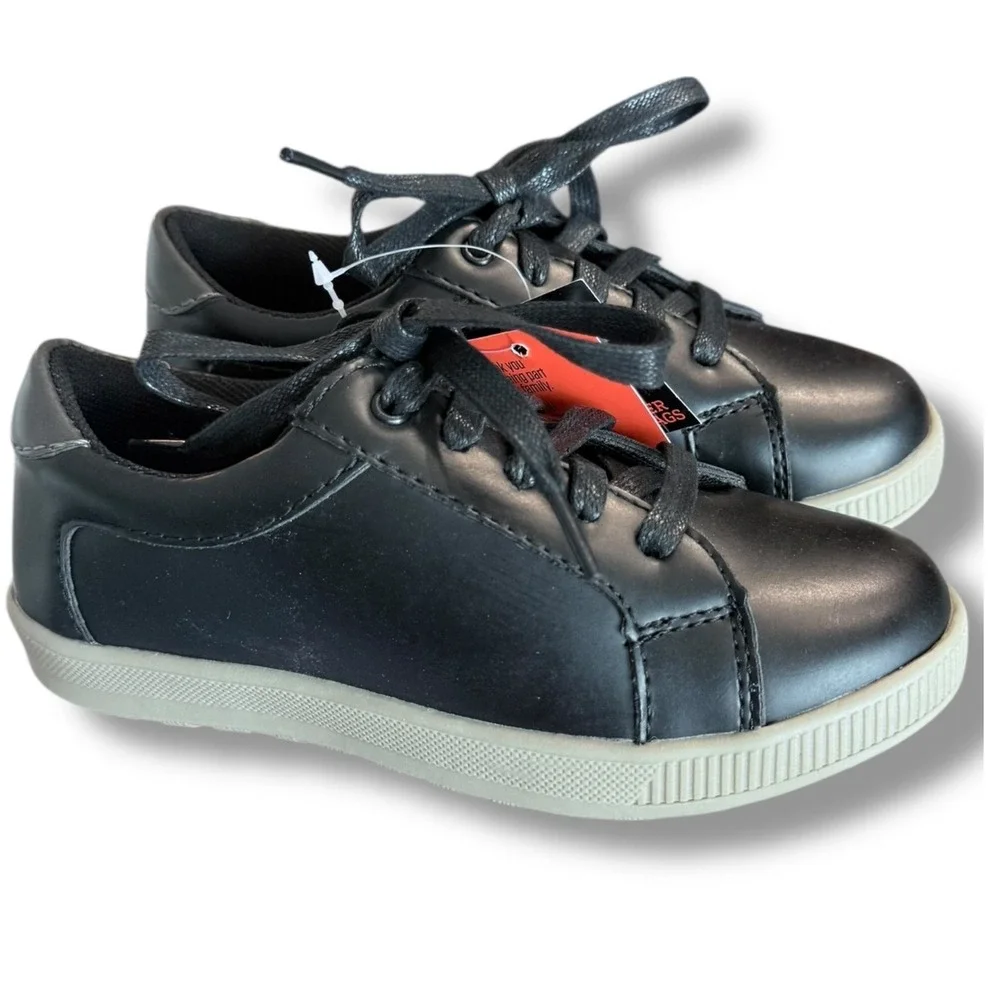 Deer Stags Joshua Black Sneakers Shoes Kids Size 13M Lace Up